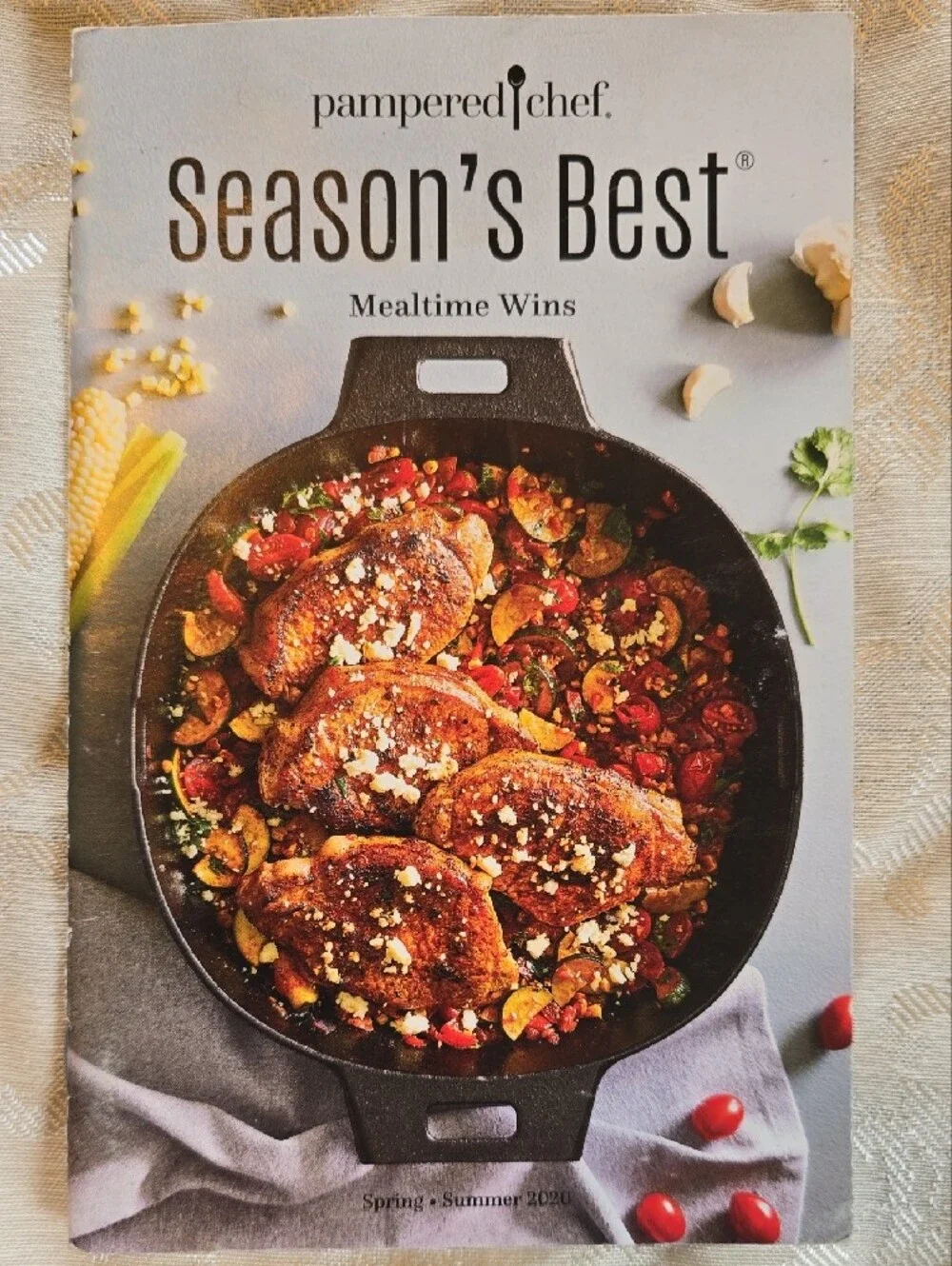 Pampered Chef Season's Best Cookbook Set